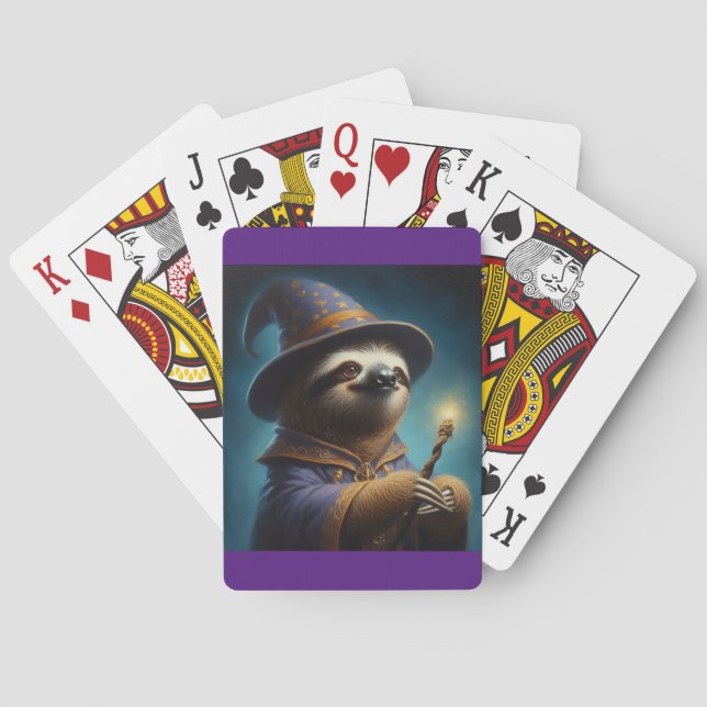 Jeu De Cartes Assistant Sloth (dos)