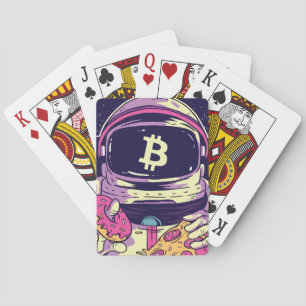 Jeu De Cartes Astronaut BITCOIN-Crypto