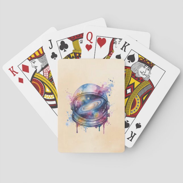 Jeu De Cartes Astronaute (dos)