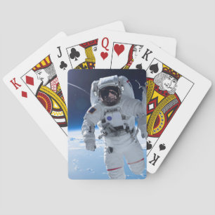 Jeu De Cartes Astronaute dans l'espace