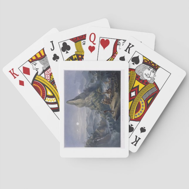 Jeu De Cartes Ataraipu ou la roche du diable, des 'vues dans l'I (dos)