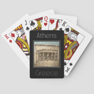 Jeu De Cartes Athènes de voyage couleur de l'eau Athènes Grèce