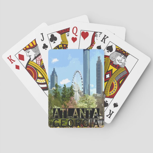 Jeu De Cartes Atlanta (dos)