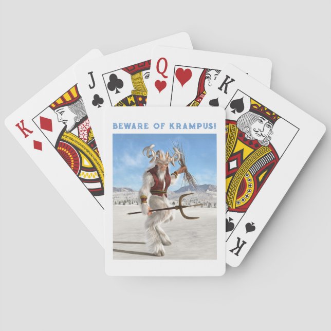 Jeu De Cartes Attention à Krampus ! (dos)