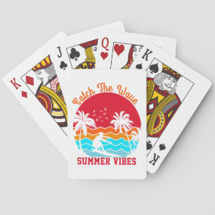 Jeu De Cartes Attrapez la vague d'été