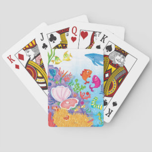 Jeu De Cartes Au fond de l'océan