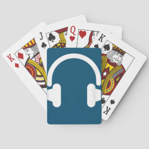 Jeu De Cartes Audio Engineer Audiophile Dj Music Lover casque
