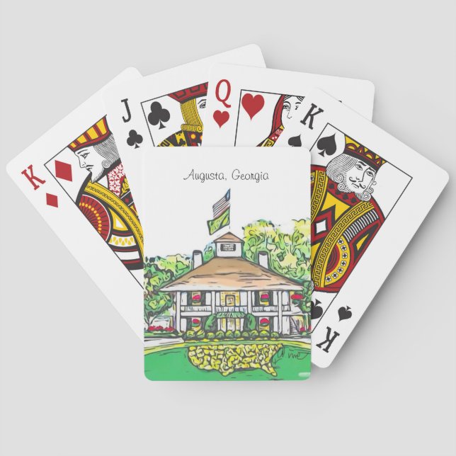 Jeu De Cartes Augusta 2025 Playing Cards II (dos)