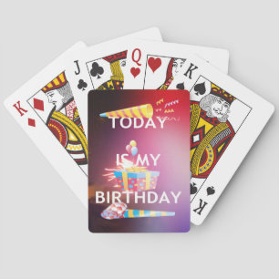 Jeu De Cartes Aujourd'hui, c'est mon anniversaire : Célébrez en