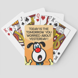 Jeu De Cartes Aujourd'Hui Est Le Demain