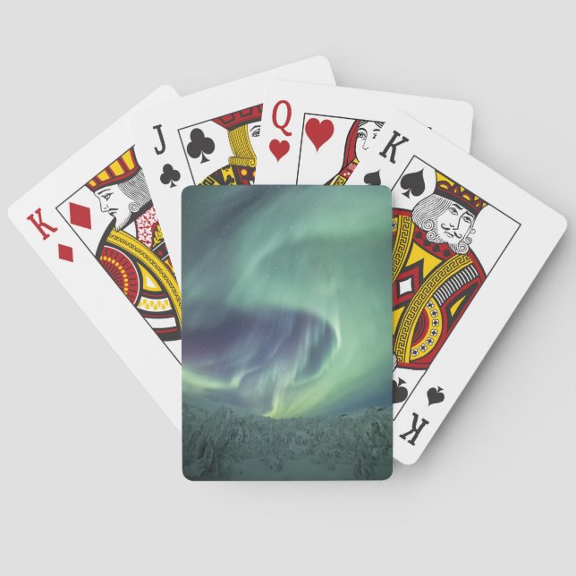 Jeu De Cartes Aurora Borealis Norvège (dos)