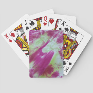 Jeu De Cartes Aurora rose et vert clair