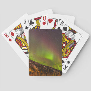 Jeu De Cartes Aurore Boréale Montagnes Fairbanks Alaska