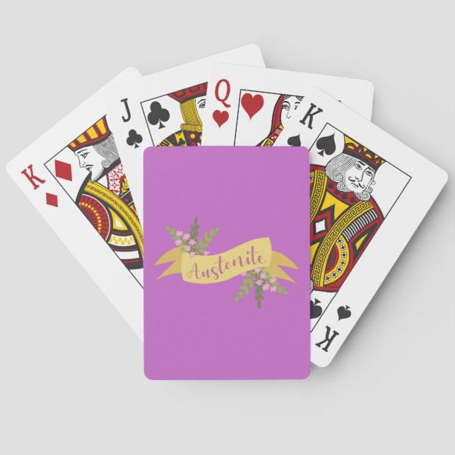 Jeu De Cartes Austenite I (dos)