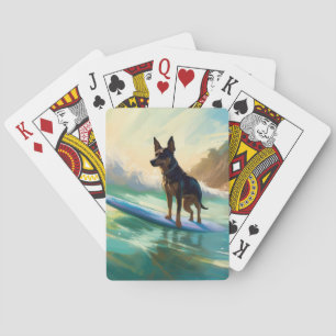 Jeu De Cartes Australian Kelpie Beach Surf Paining
