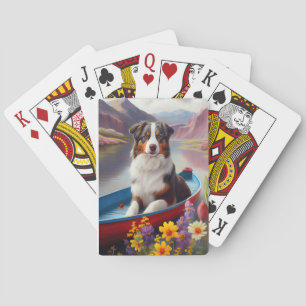 Jeu De Cartes Australian Shepherd on Paddle : Une aventure Pitto