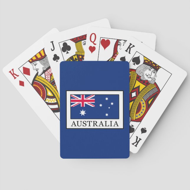 Jeu De Cartes Australie (dos)