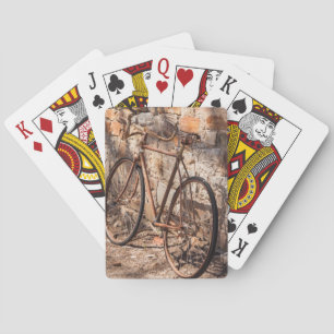 Jeu De Cartes Australie, Clare Valley, Sevenhill, vieux vélo
