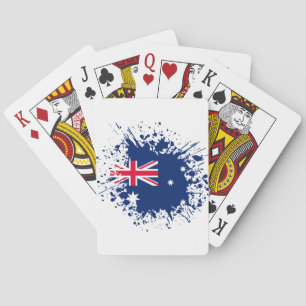 Jeu De Cartes Australie Souvenir Landmark, Australie Drapeau Voy