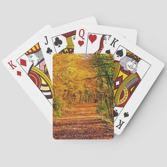 Jeu De Cartes Automne (dos)