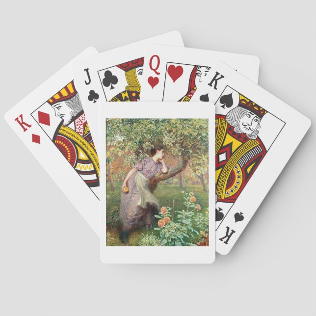 Jeu De Cartes Automne, 1865 (dos)