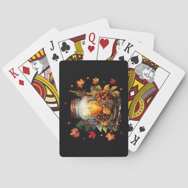 Jeu De Cartes Automne Jouer des cartes (dos)
