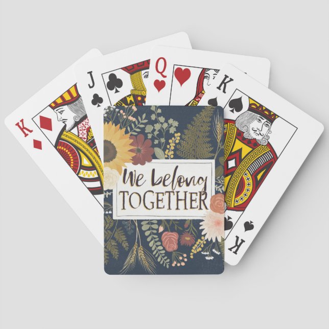 Jeu De Cartes Automne Romance IV | Nous Sommes Ensemble (dos)