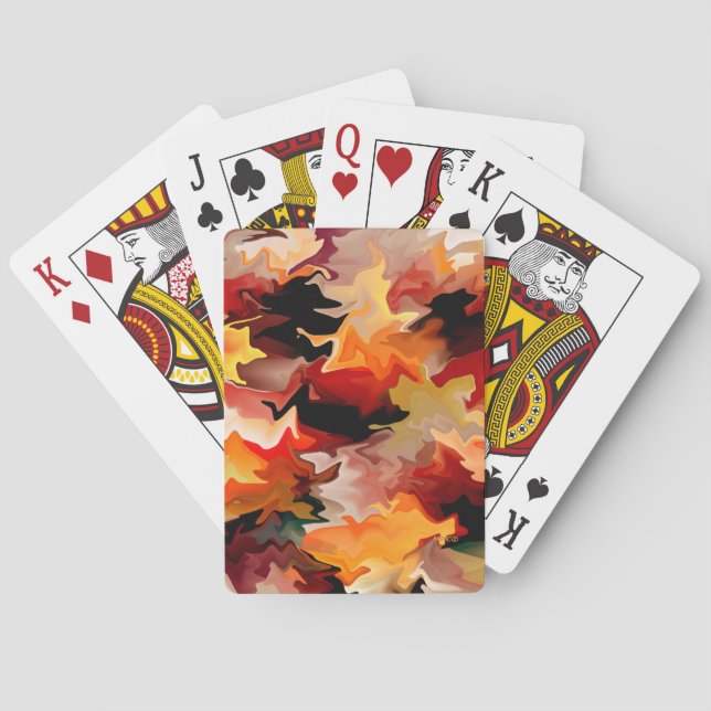 Jeu De Cartes Automne suivant....... (dos)