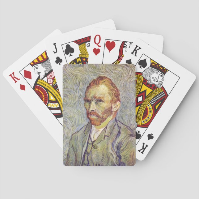 Jeu De Cartes Autoportrait Vincent Willem van Gogh (dos)