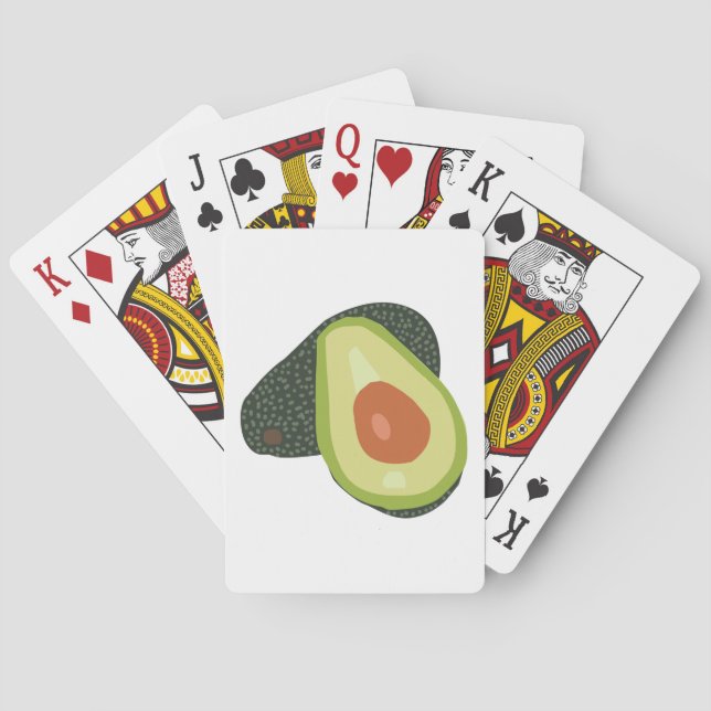 Jeu De Cartes Avacado (dos)