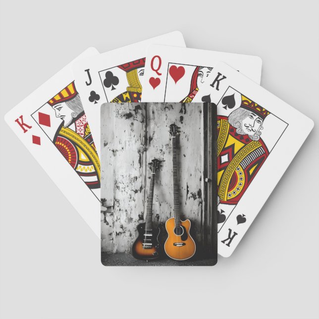 Jeu De Cartes avant le concert (dos)