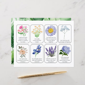 Jeu De Cartes Avec 8 Affirmations D'Enfance