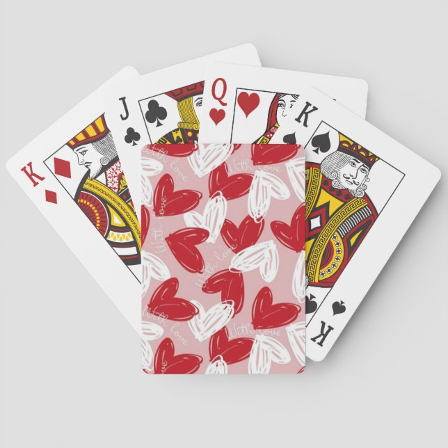 Jeu De Cartes Avec Love Poker Cartes (dos)