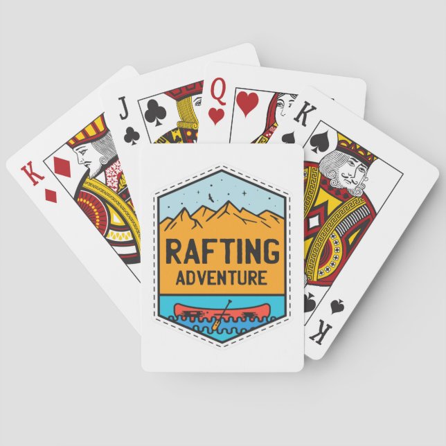 Jeu De Cartes Aventure de Rafting (dos)