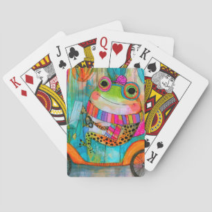 Jeu De Cartes Aventure joyeuse au bord de la route de la Grenoui