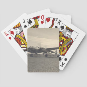 Jeu De Cartes avion antique