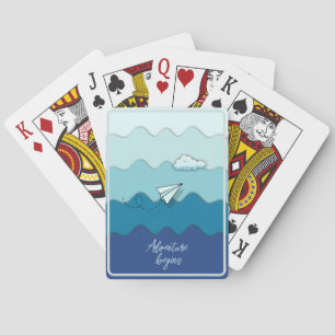 Jeu De Cartes Avion papier   L'aventure commence le poker