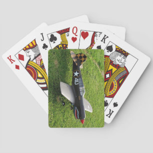 Jeu De Cartes Avion RC P-40 prêt à décoller