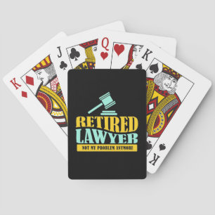 Jeu De Cartes Avocat à la retraite non mon problème