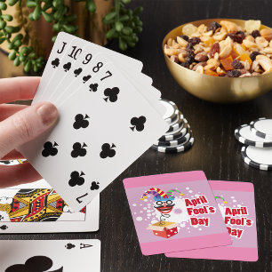 Jeu De Cartes Avril Fools Day Jouer des cartes