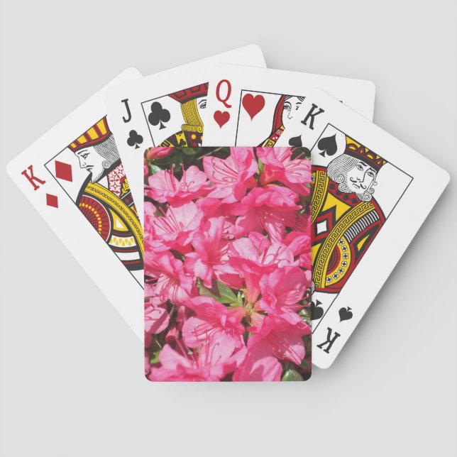 Jeu De Cartes Azalée rose (dos)