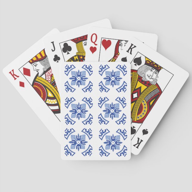 Jeu De Cartes Azulejos traditionnels (dos)