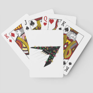Jeu De Cartes B2 Esprit Furtif Noël Avion à Réaction Numérique