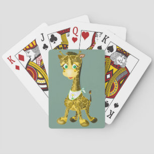 Jeu De Cartes Baby Giraffe Jouer aux cartes _ Vos couleurs