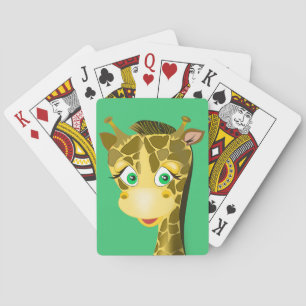 Jeu De Cartes Baby Giraffe Jouer des cartes - Vos couleurs