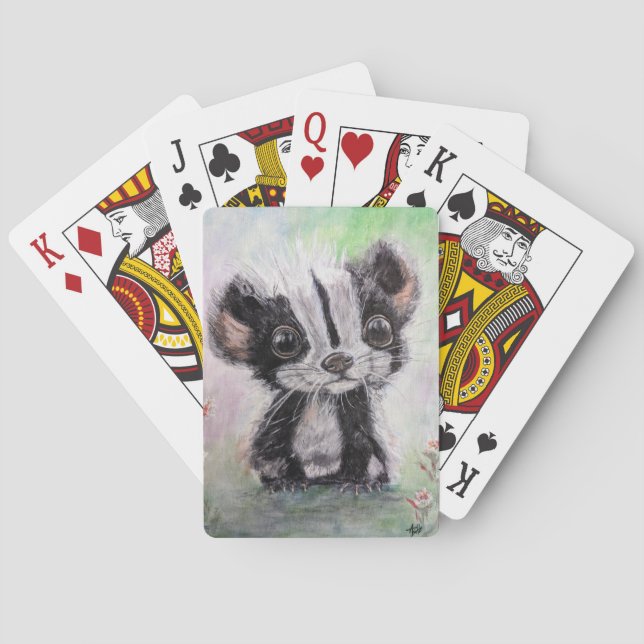 Jeu De Cartes Baby Skunk Jouer aux cartes (dos)