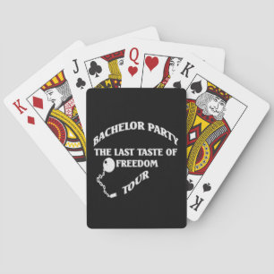Jeu De Cartes Bachelor Party - Dernier Taste Of Freedom Tour