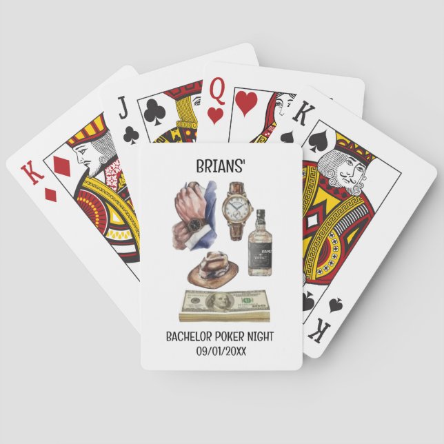Jeu De Cartes Bachelor Party Poker Party Playing Cards (dos)