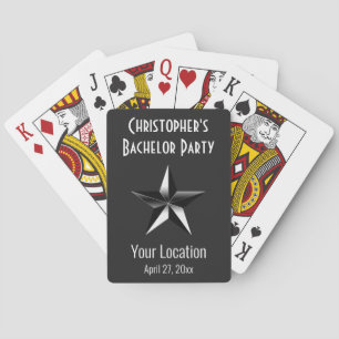 Jeu De Cartes Bachelor Party Star Wedding Favor