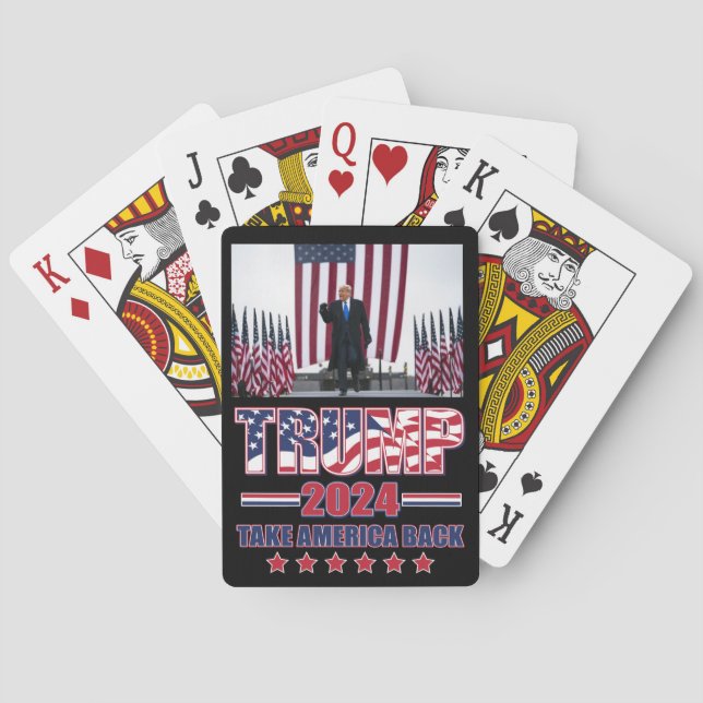 Jeu De Cartes Back Take America (dos)